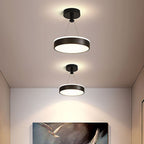 Modern Metal LED Pendant Ceiling Light – Stylish Iron and Silicone Fixture for Hallways and Living Rooms 2