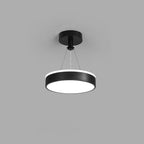 Modern Metal LED Pendant Ceiling Light – Stylish Iron and Silicone Fixture for Hallways and Living Rooms 8