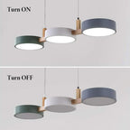 Modern Metal Pendant Ceiling Light with Nordic Design for Kitchen and Living Room 6