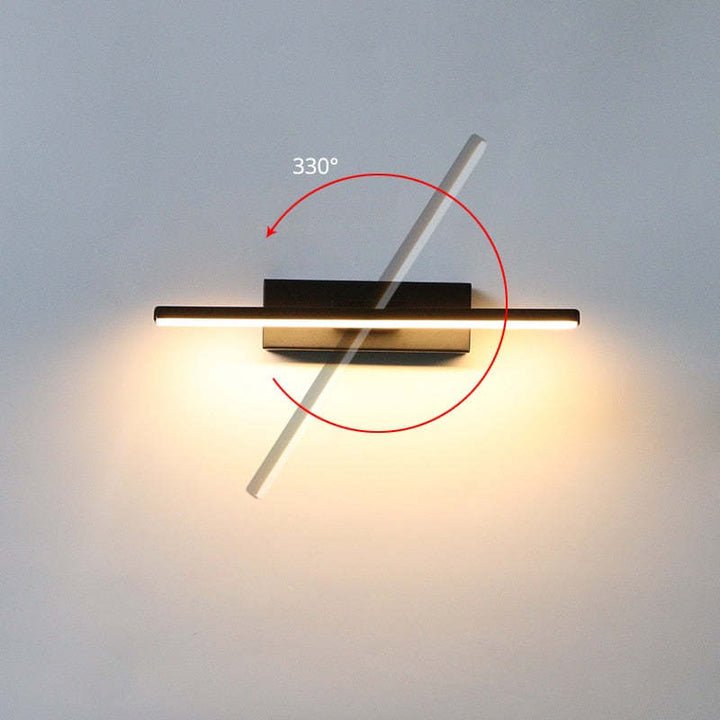 Modern Rotatable Wall Light Fixture – Sleek Aluminum Design for Home and Office 6