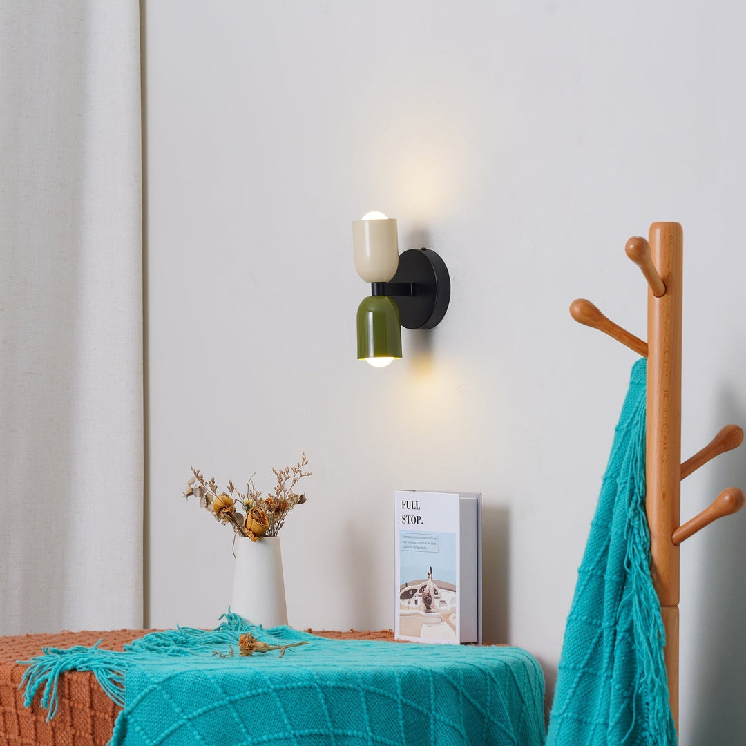 Modern Vintage Double-Head Wall Light for Stylish Utility Room Illumination 7