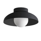 Modern White Flush Mount Ceiling Light – Minimalist Dome Design for Warm Ambient Lighting in Kitchens and Living Spaces 5