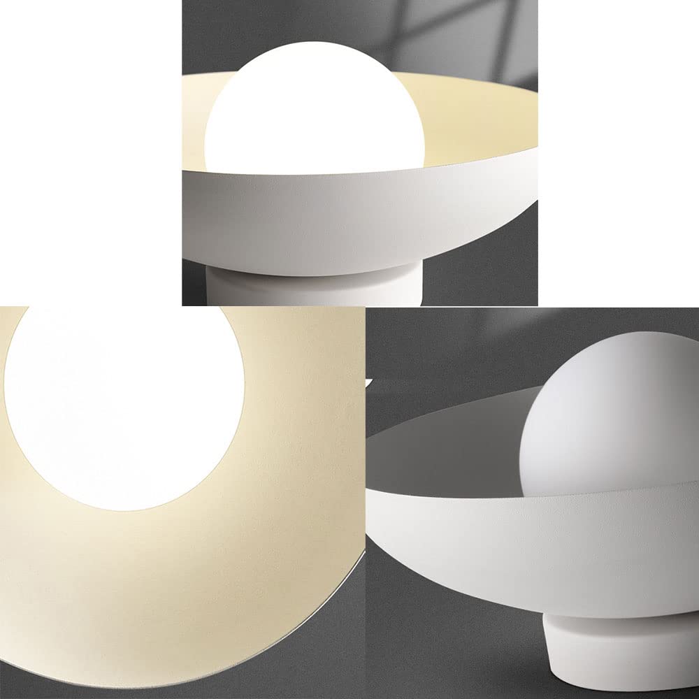 Modern White Flush Mount Ceiling Light – Minimalist Dome Design for Warm Ambient Lighting in Kitchens and Living Spaces 4