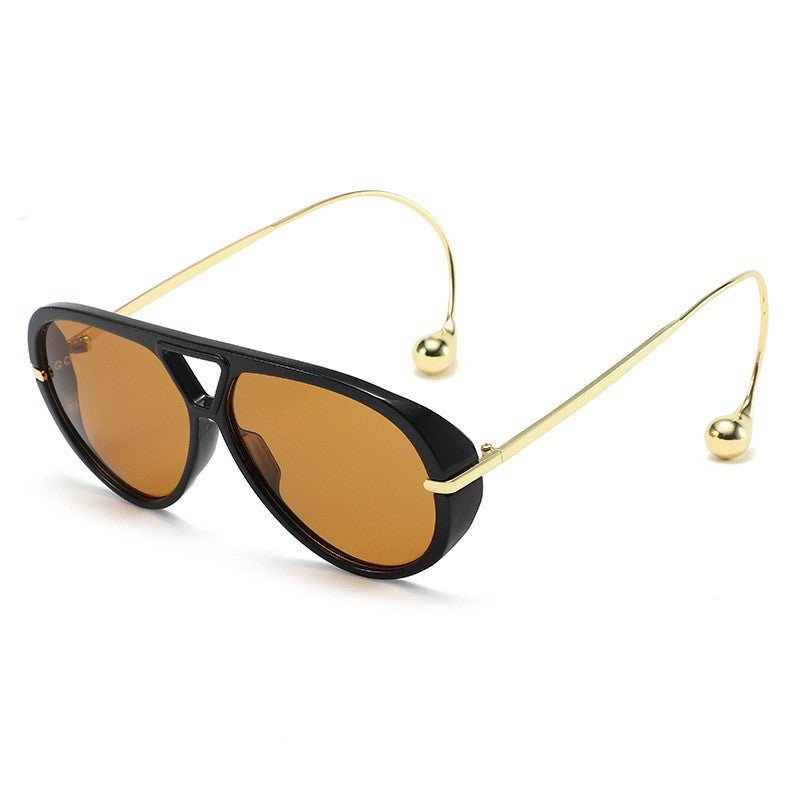Molten Orb Eyewear™ — Own Every Room with Magnetic, Sculptural Style (Brown ) - | Zavonix