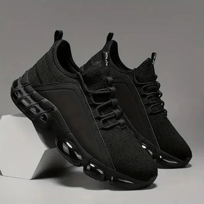 Momentum Knit Running Shoes Cushioned Support Product Image 03