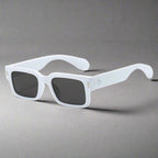 "Monaco" Retro Sunglasses (White ) - Sunglasses | Zavonix