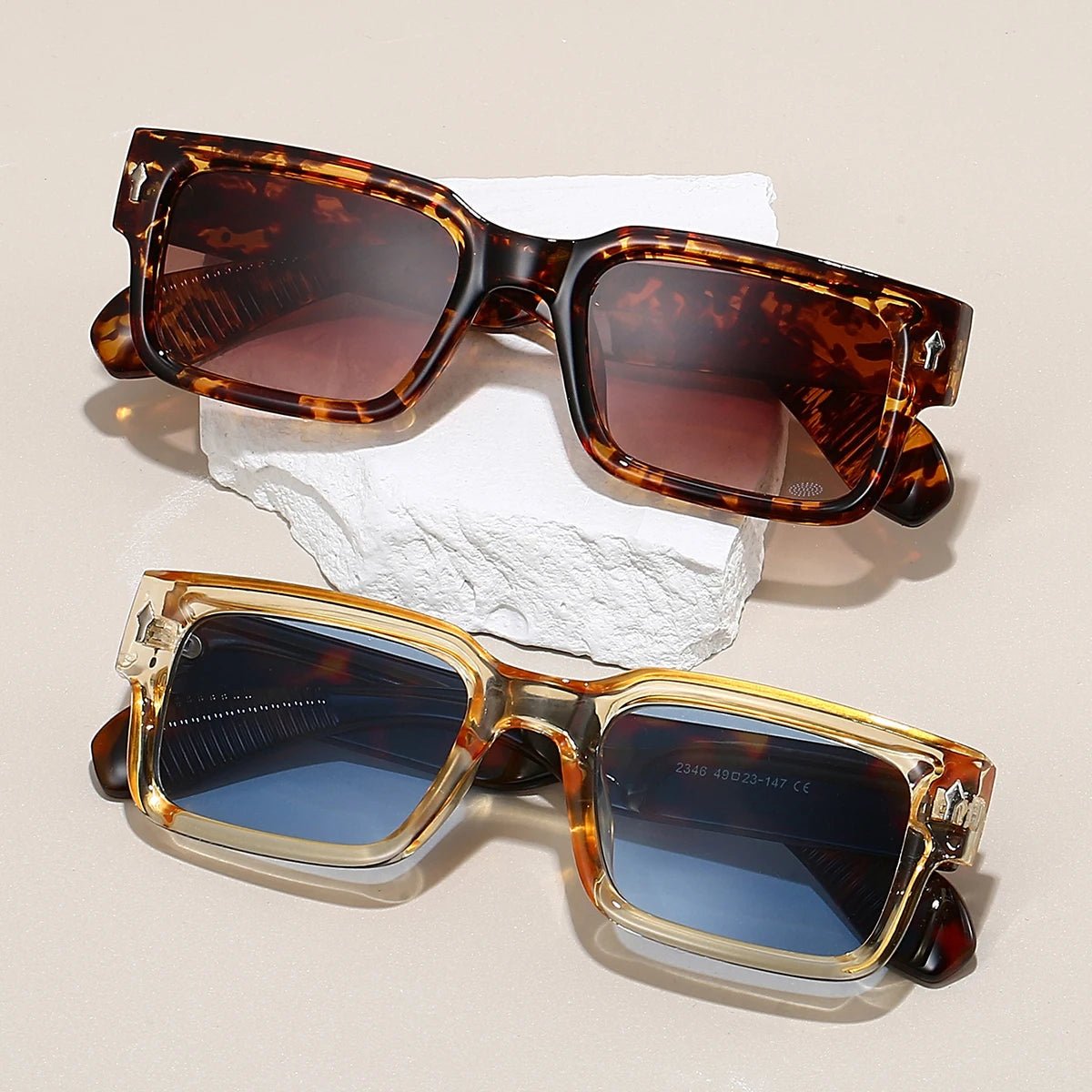 "Monaco" Retro Sunglasses (White ) - Sunglasses | Zavonix
