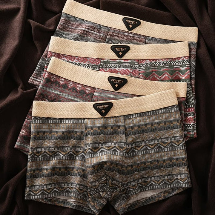 Mondo Retro Boxer Briefs | Organic Cotton, Antibacterial Comfort