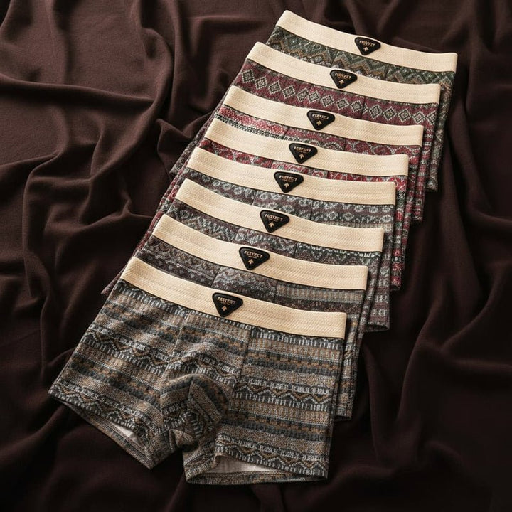 Mondo Retro Boxer Briefs | Organic Cotton, Antibacterial Comfort