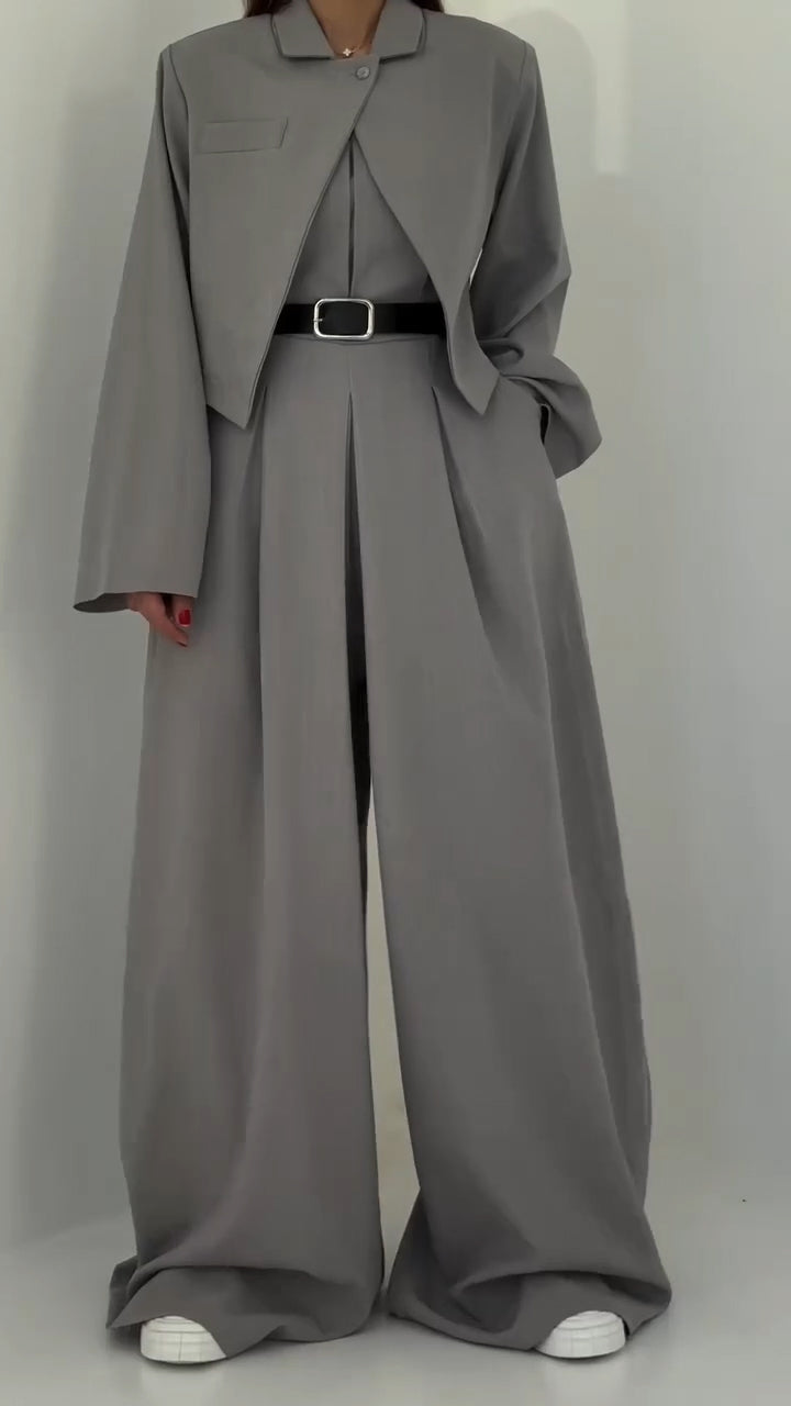 Monroe Three Piece Blazer Outfit Product Image 05