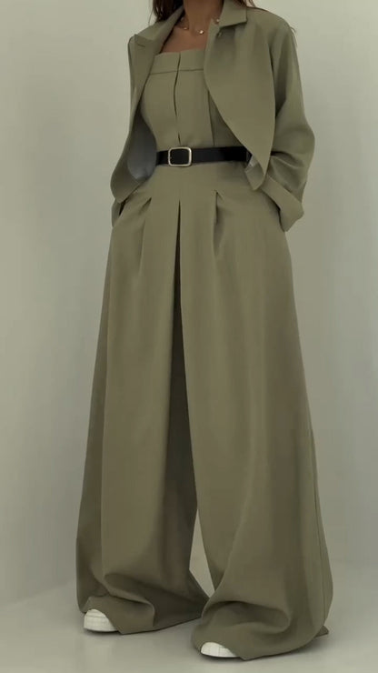 Monroe Three Piece Blazer Outfit Product Image 07