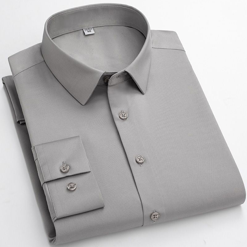 Monroe Wrinkle Resistant Stretch Dress Shirt Product Image 10
