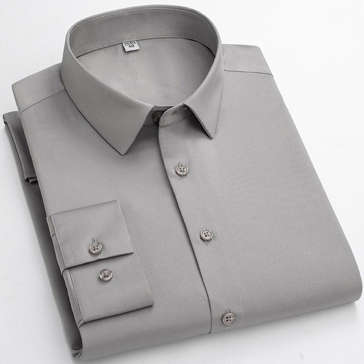 Monroe Wrinkle Resistant Stretch Dress Shirt Product Image 10
