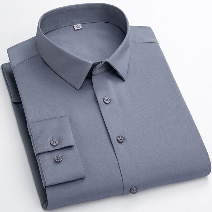 Monroe Wrinkle Resistant Stretch Dress Shirt Product Image 14
