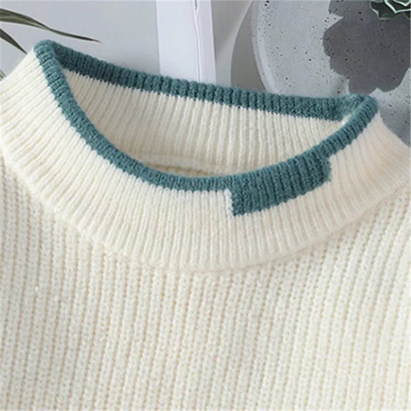 Montare Patch Sweater (White XS) - | Zavonix
