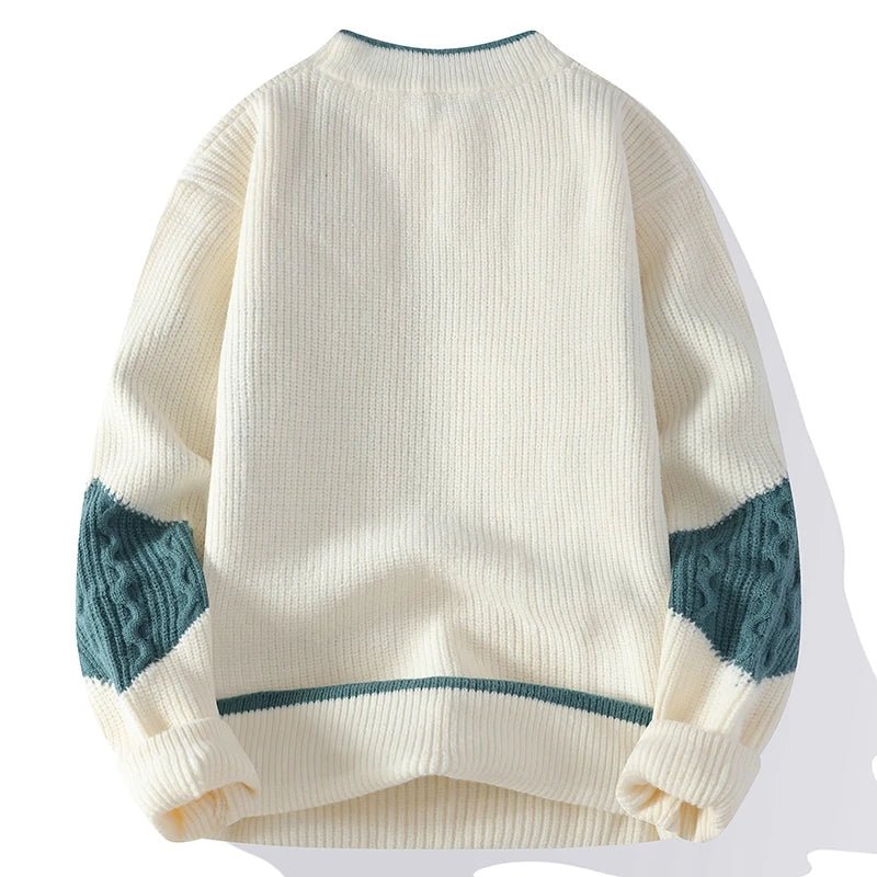 Montare Patch Sweater (White XS) - | Zavonix