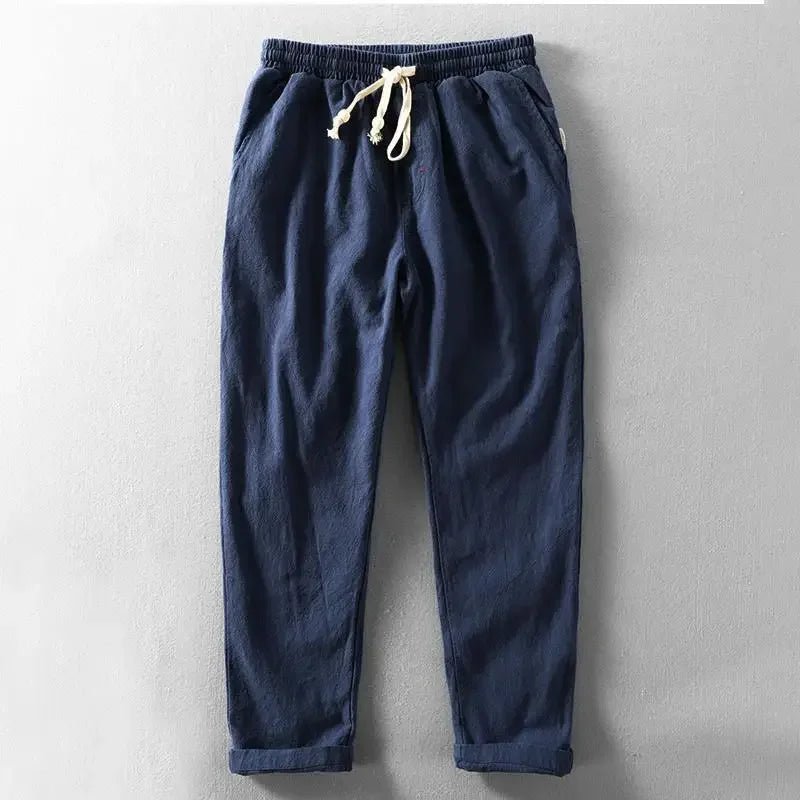 Monto Flax Trouser (Light Gray M) - | Zavonix