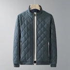 Morati Diamond Stitch Puffer Jacket (Gray XXS) - | Zavonix