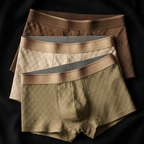 Moria Men's Boxer Briefs | Soft Cotton - Elastane Blend | Best Men's Underwear for Comfort (Black XS) - Men's Underwear | Zavonix