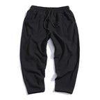 Morvane Linen Trousers (Khaki XS) - | Zavonix