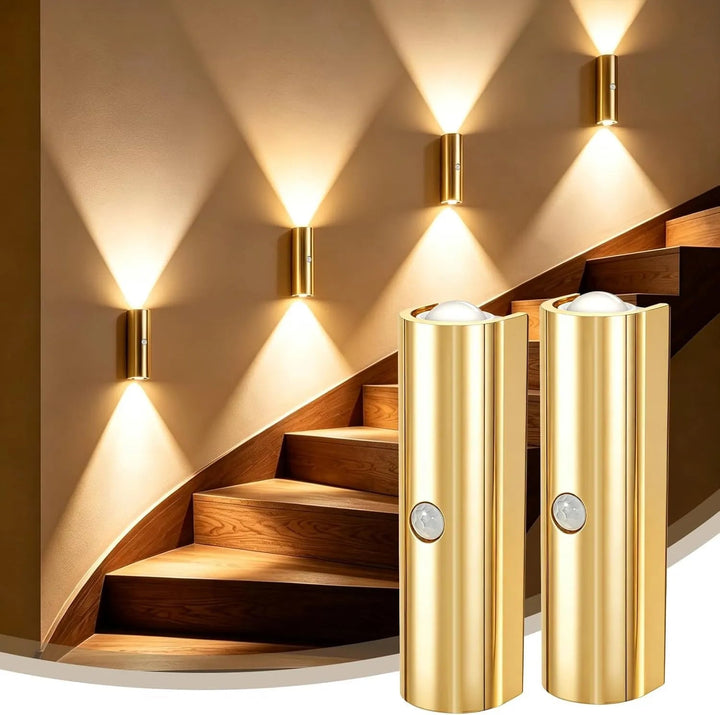 Motion Activated Rechargeable Led Wall Sconce Product Image 02
