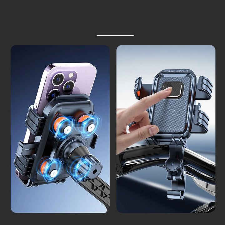 Motorcycle Phone Mount Handlebar Mirror Product Image 03