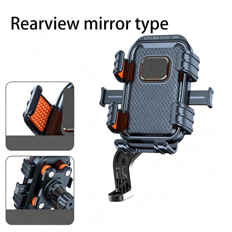 Motorcycle Phone Mount Handlebar Mirror Product Image 10