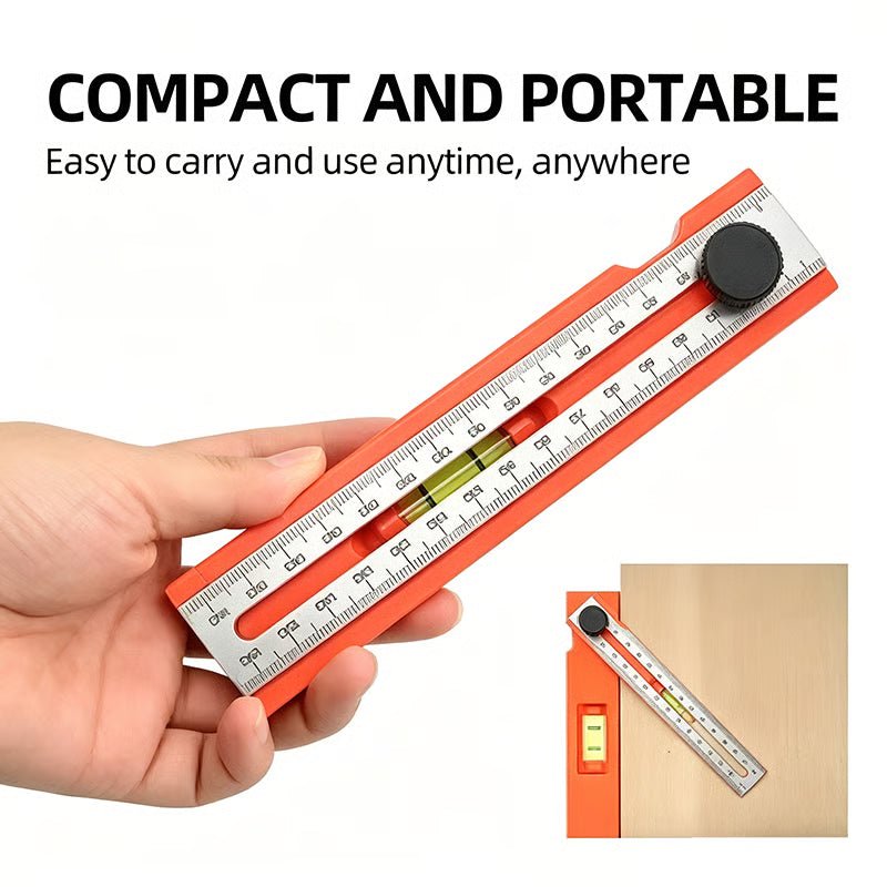 Multi Angle Aluminum Level Ruler Product Image 01