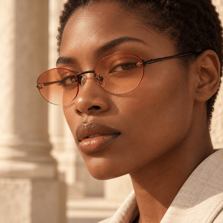 Nadine Rimless Sunglasses image 2