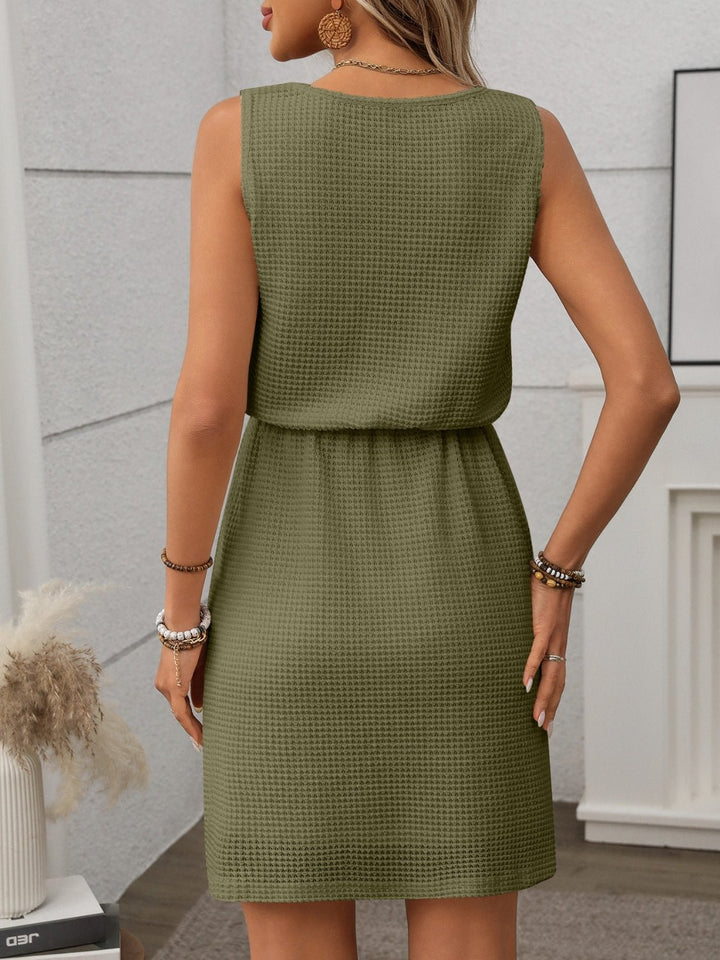 Nadine Waffle-Knit Mini Dress product image 19