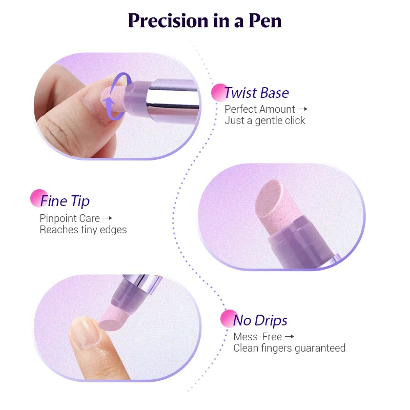 Nail Care Pen Cuticle Polish Remover Oil Treatment Product Image 07