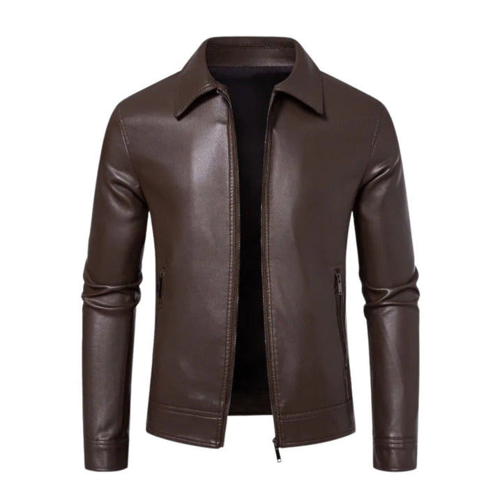 Nalthorven Quilt-Lined Leather Jacket product image 2