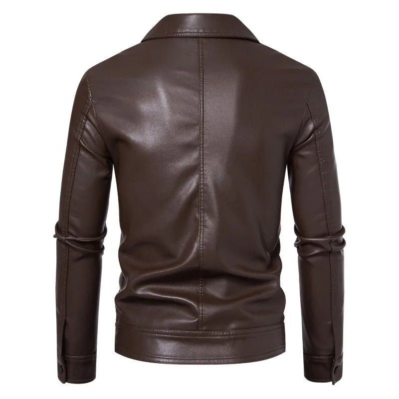 Nalthorven Quilt-Lined Leather Jacket product image 3