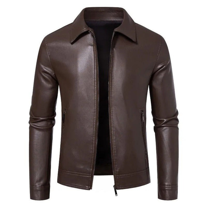 Nalthorven Quilt-Lined Leather Jacket product image 6
