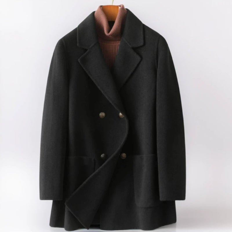 NANCY™ ALPACA COAT (Black XS) - | Zavonix