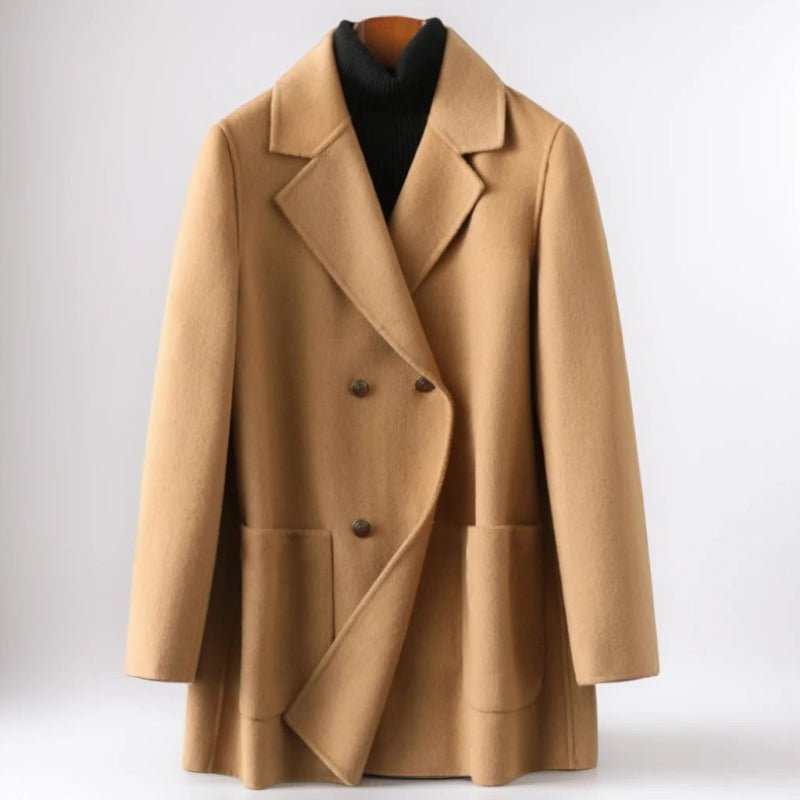 NANCY™ ALPACA COAT (Camel XS) - | Zavonix