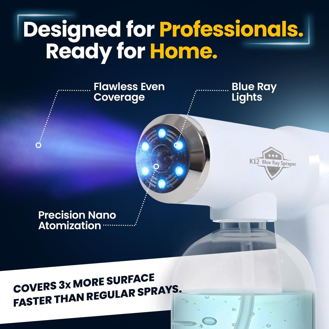Nano Mist Spray Gun | Rechargeable 300ML for Efficient Cleaning 3