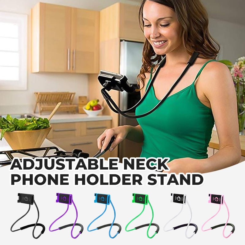 Neck Holder™ — Crush Neck Pain and Command Your Phone Hands - Free with Total Comfort (Blue ) - Meilleures Ventes | Zavonix