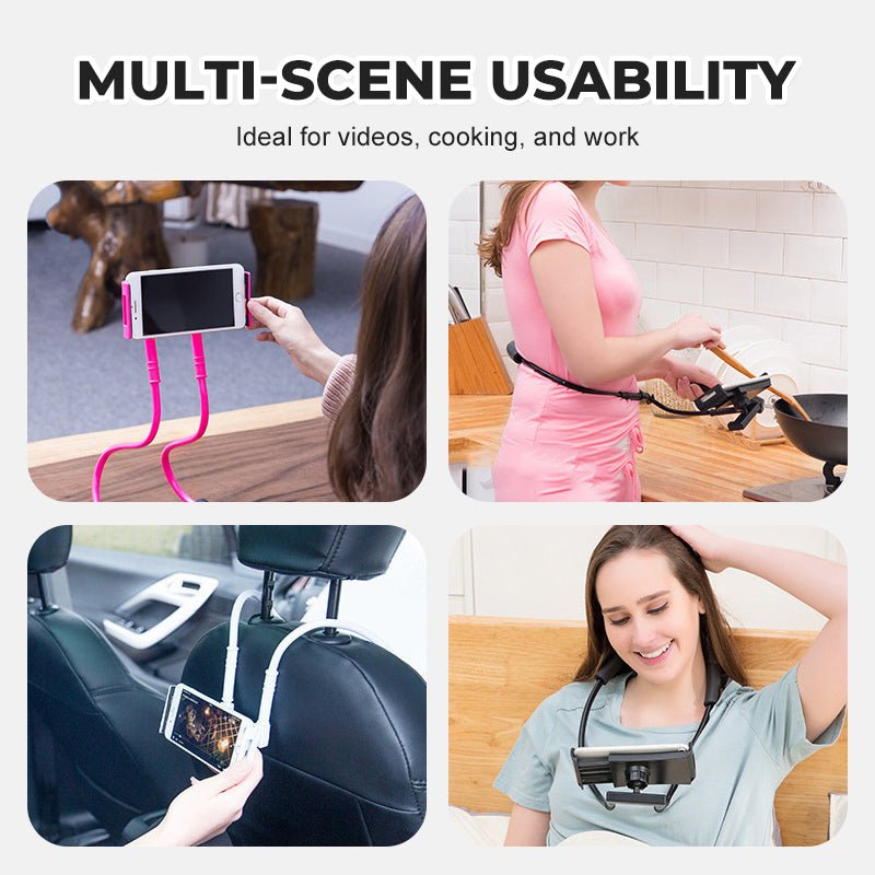 Neck Holder™ — Crush Neck Pain and Command Your Phone Hands - Free with Total Comfort (Blue ) - Meilleures Ventes | Zavonix
