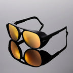 Neralin — Splatter Frame Sunglasses with UV400 Protection (Brown ) - | Zavonix