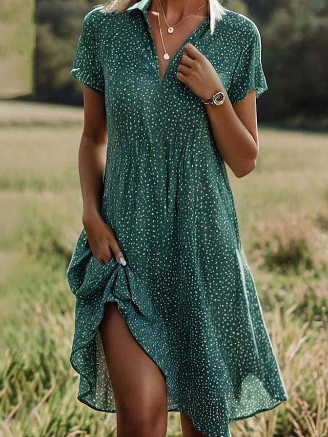 Nerissa Dot Shirt Dress product image 1