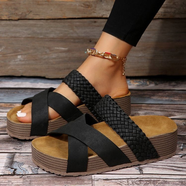Nerissa Woven Platform Sandals product image 1