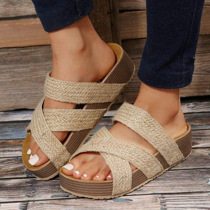 Nerissa Woven Platform Sandals product image 4