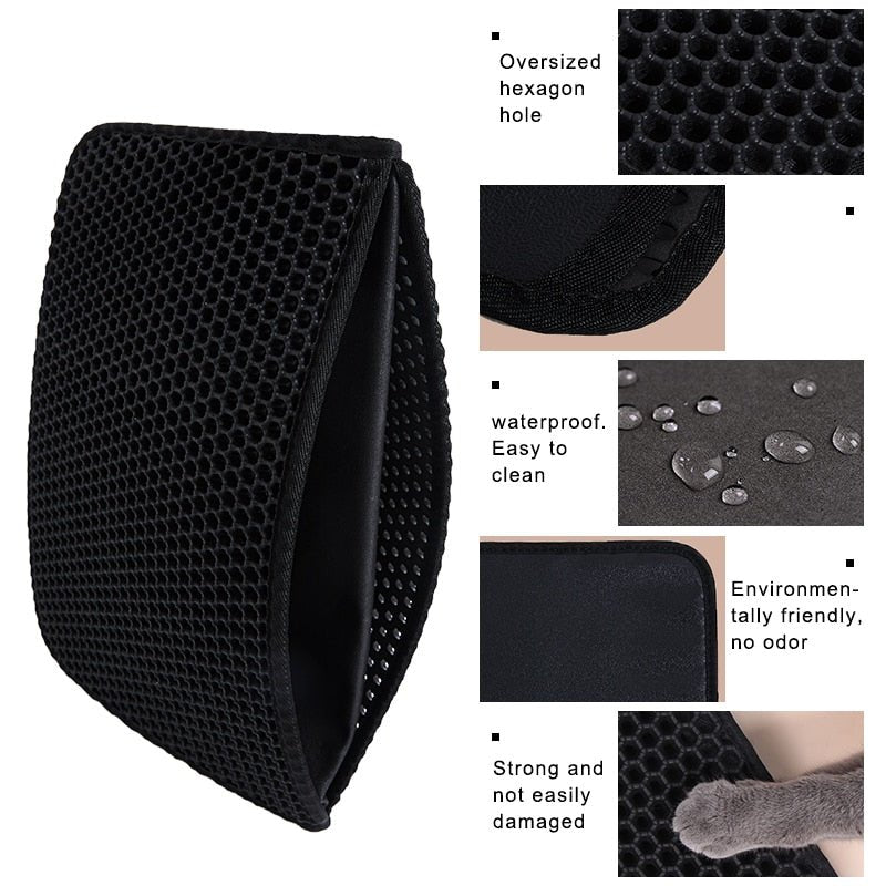 Nerlo Cat Mat — Waterproof Double-Layer Litter Trap Mat