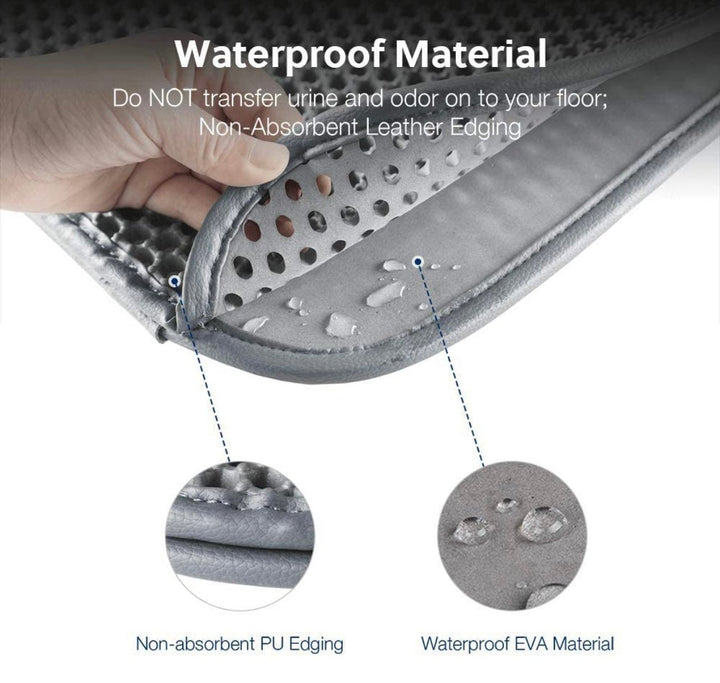 Nerlo Cat Mat — Waterproof Double-Layer Litter Trap Mat