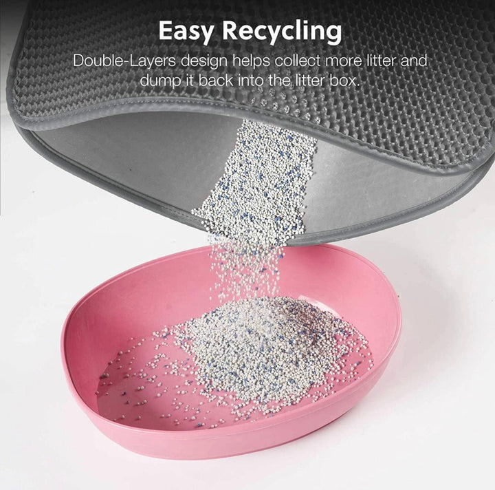 Nerlo Cat Mat — Waterproof Double-Layer Litter Trap Mat