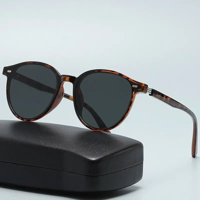 New York Round - Frame Sunglasses (Yellow ) - Sunglasses | Zavonix