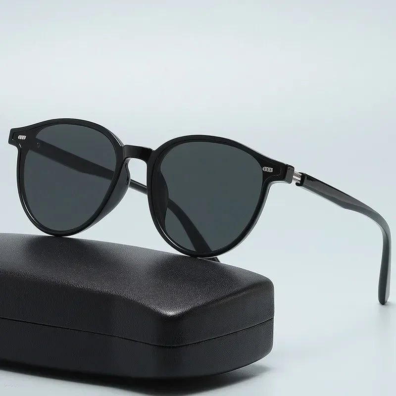 New York Round - Frame Sunglasses (Yellow ) - Sunglasses | Zavonix