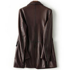 NATASHA™ GENUINE LEATHER JACKET (Black XS) - | Zavonix