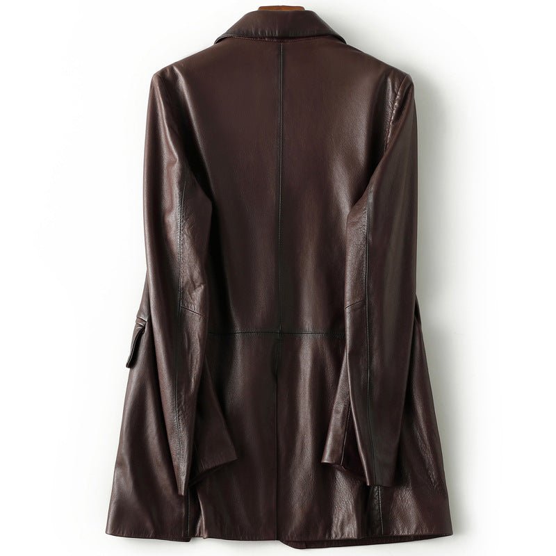 NATASHA™ GENUINE LEATHER JACKET (Black XS) - | Zavonix